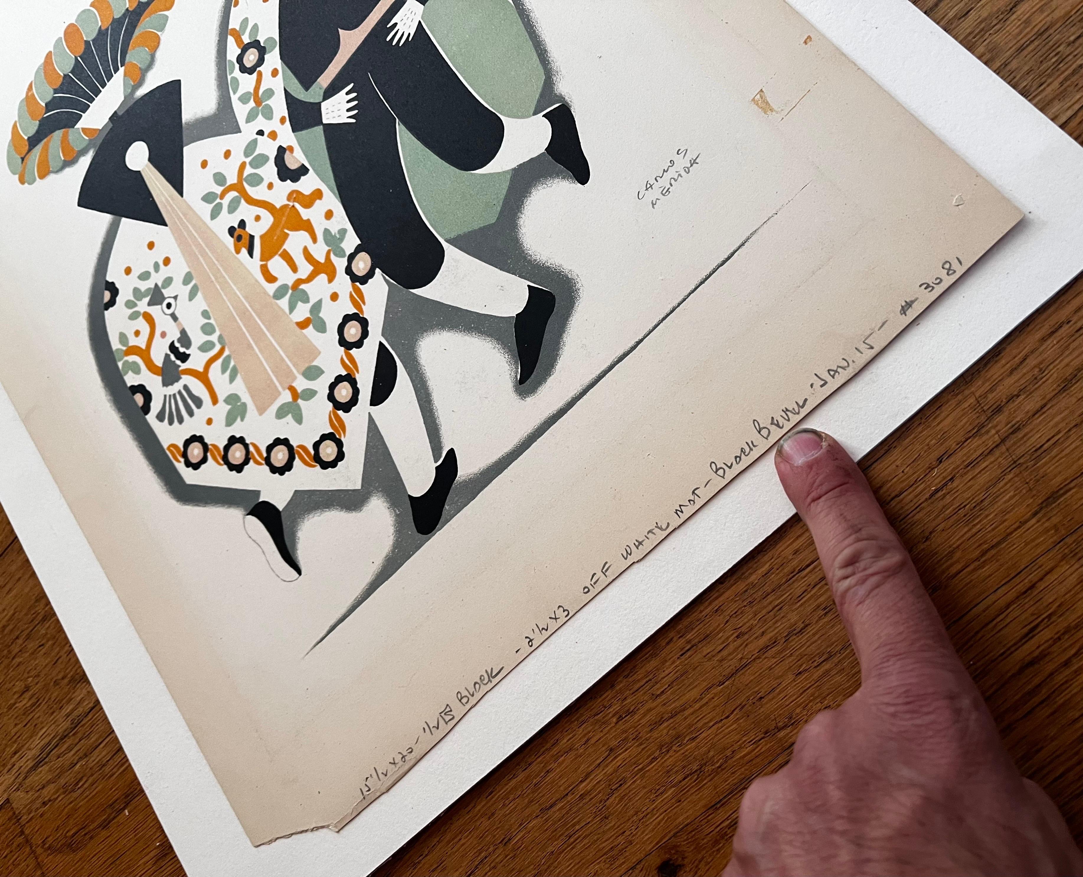Litografia di 
