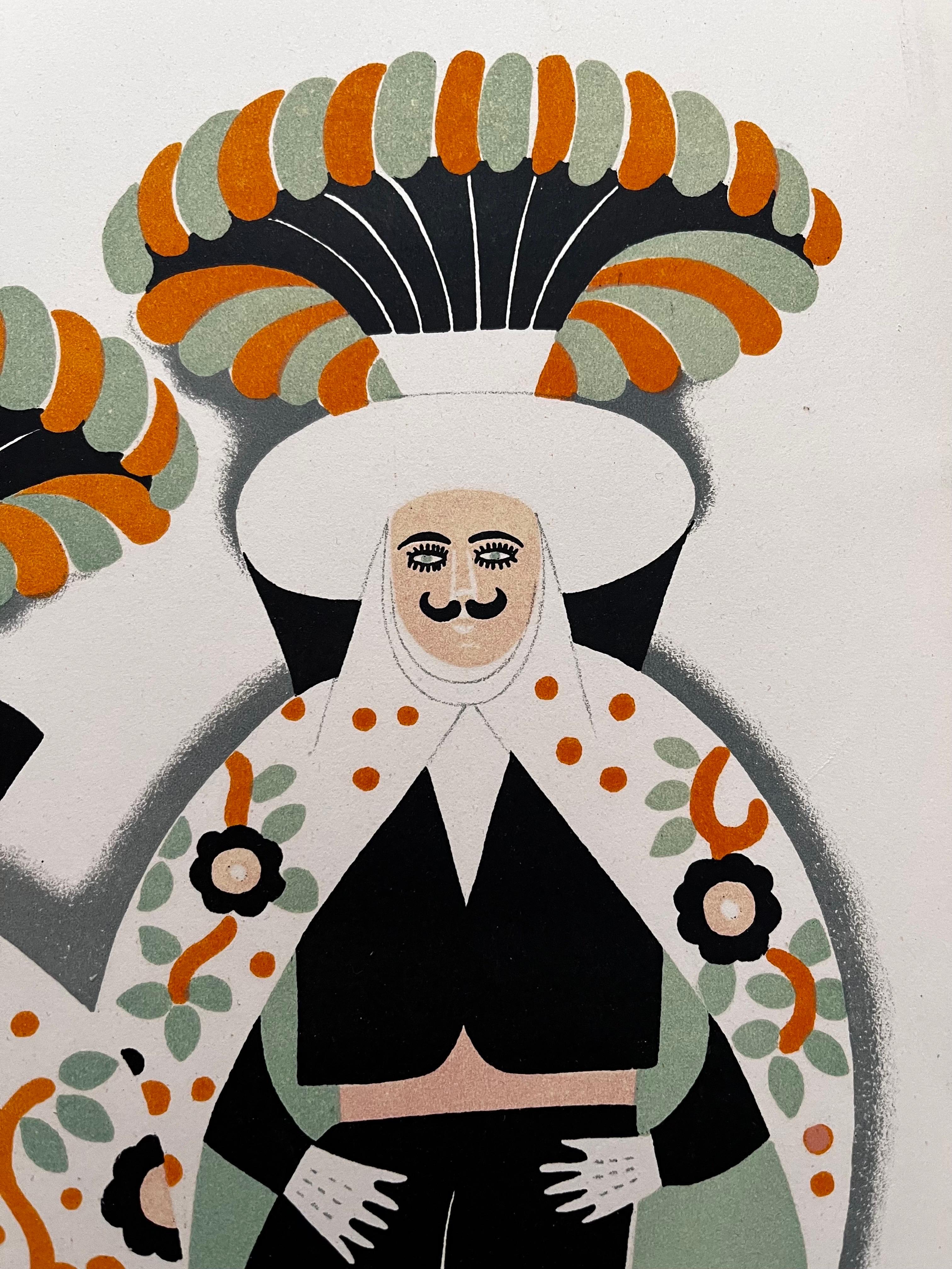 Litografia di 