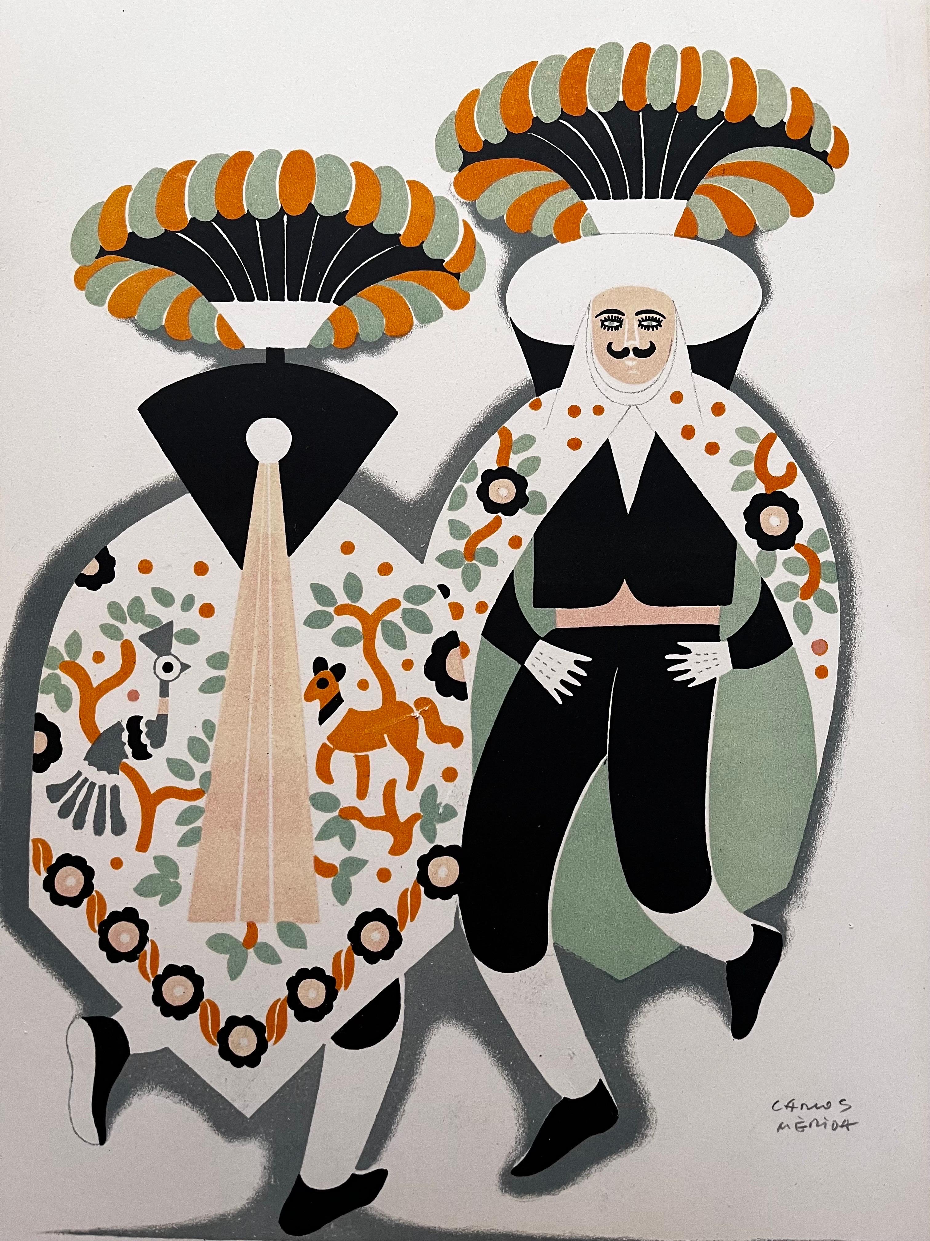 Litografia di 