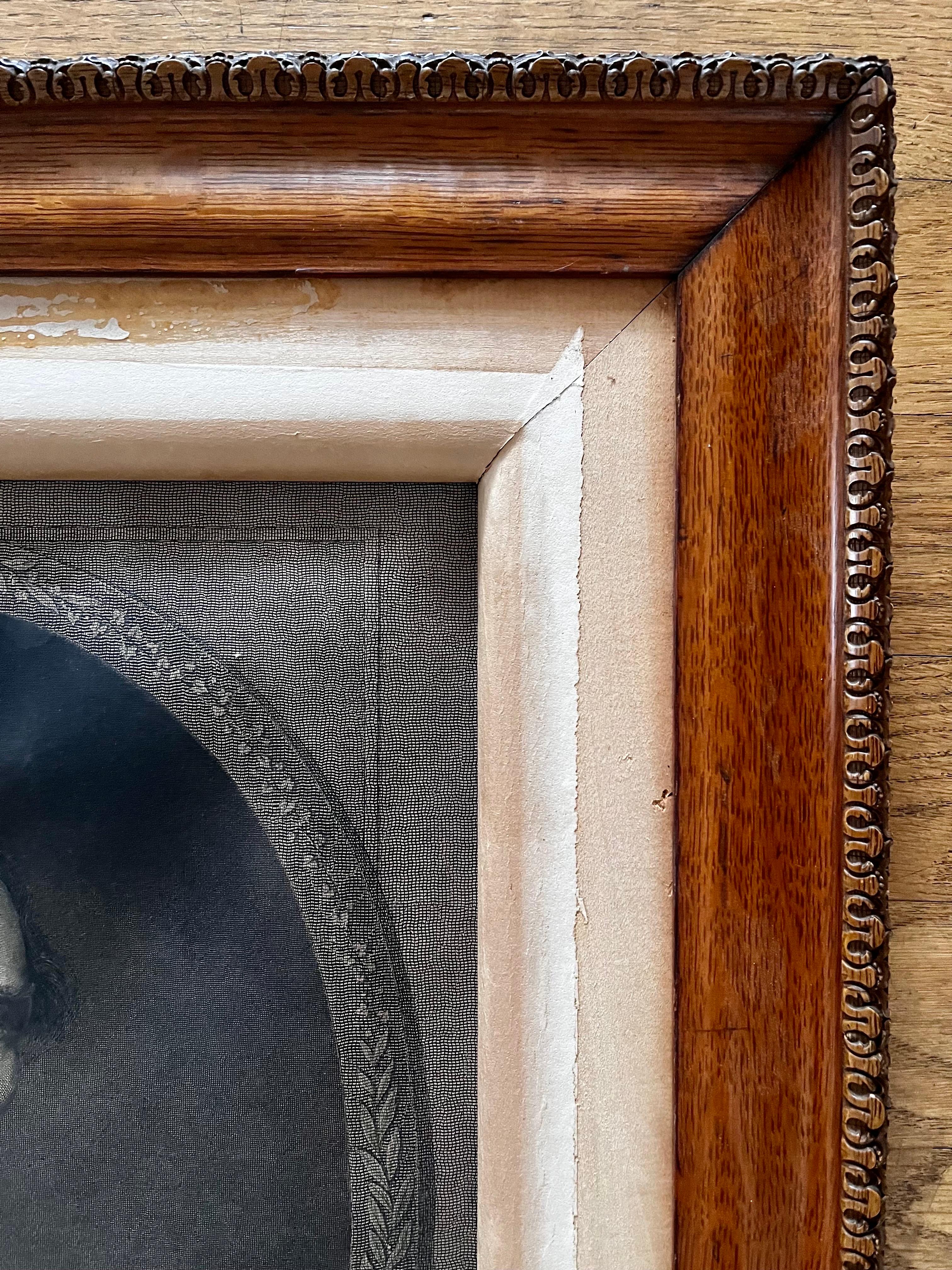 Litografia Ritratto di Abraham Lincoln di William E. Williams, 1866 in vendita 6