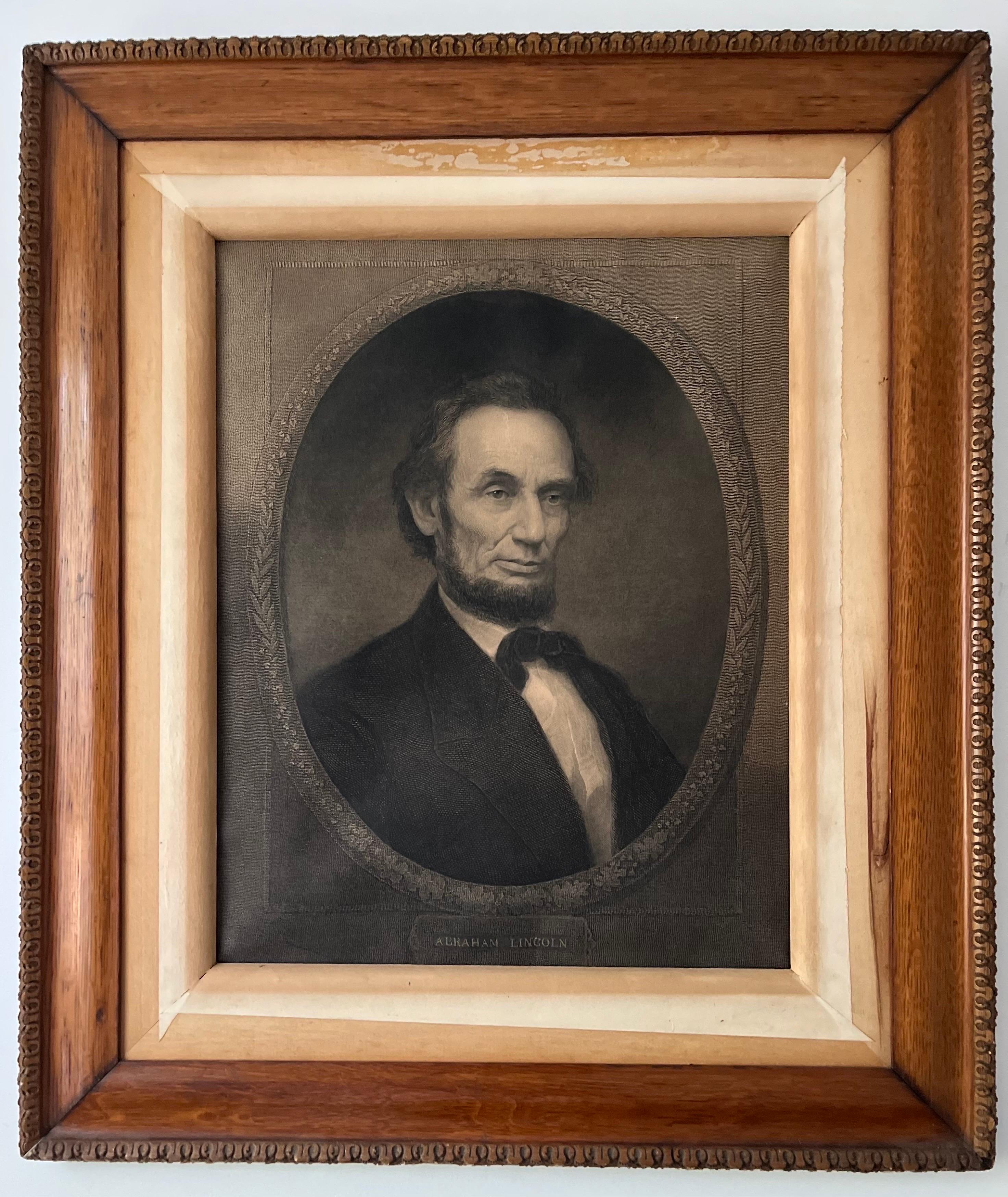 Ritratto di Abraham Lincoln 
da A.E. Williams 
Incisione  / Litografia, 1866

immagine 15