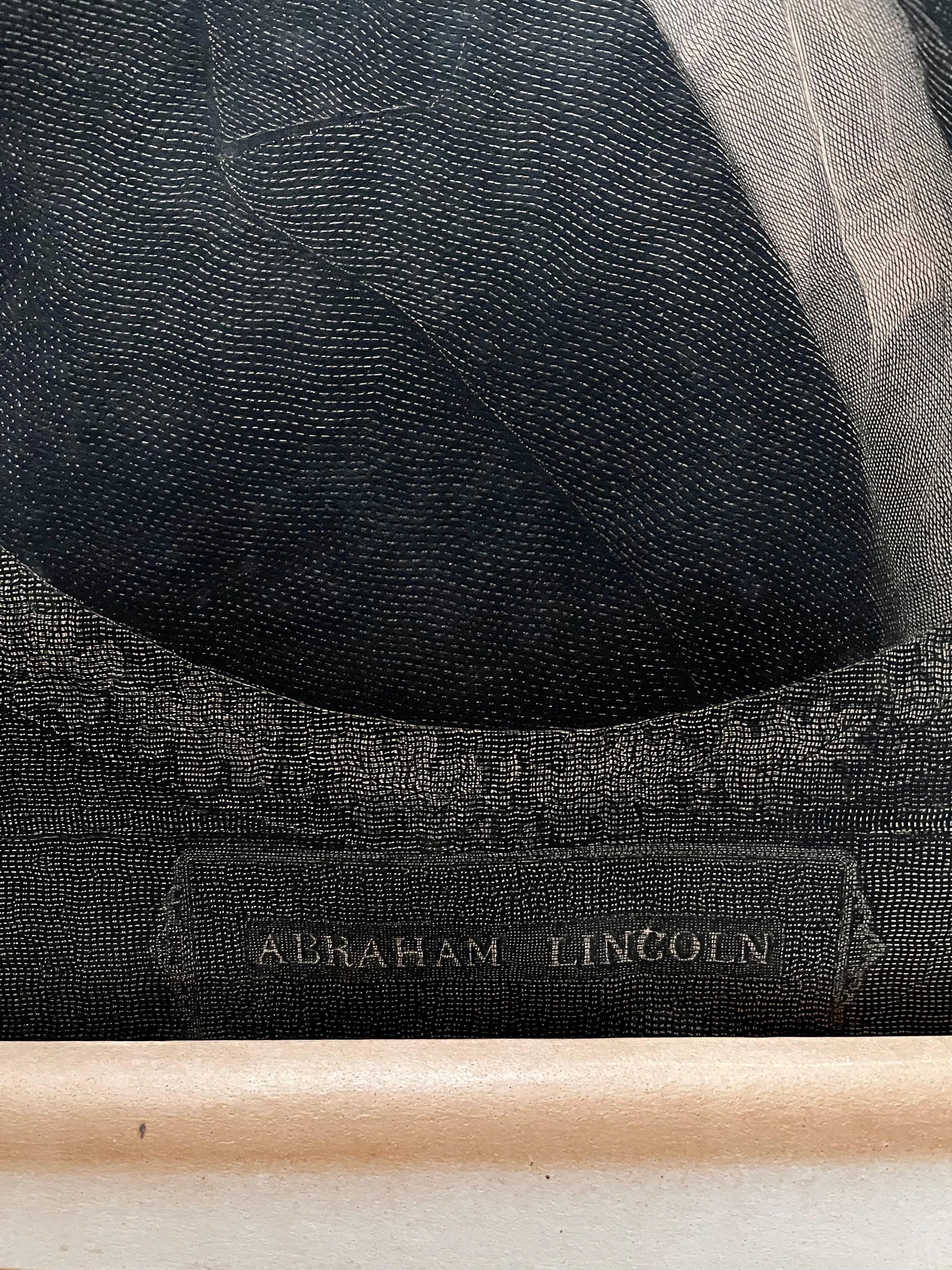 Litografia Ritratto di Abraham Lincoln di William E. Williams, 1866 in vendita 1