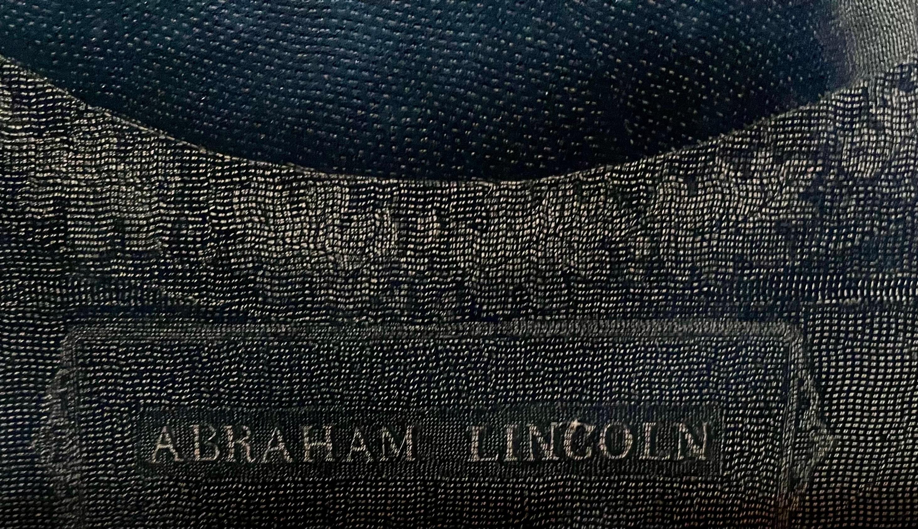 Litografia Ritratto di Abraham Lincoln di William E. Williams, 1866 in vendita 2