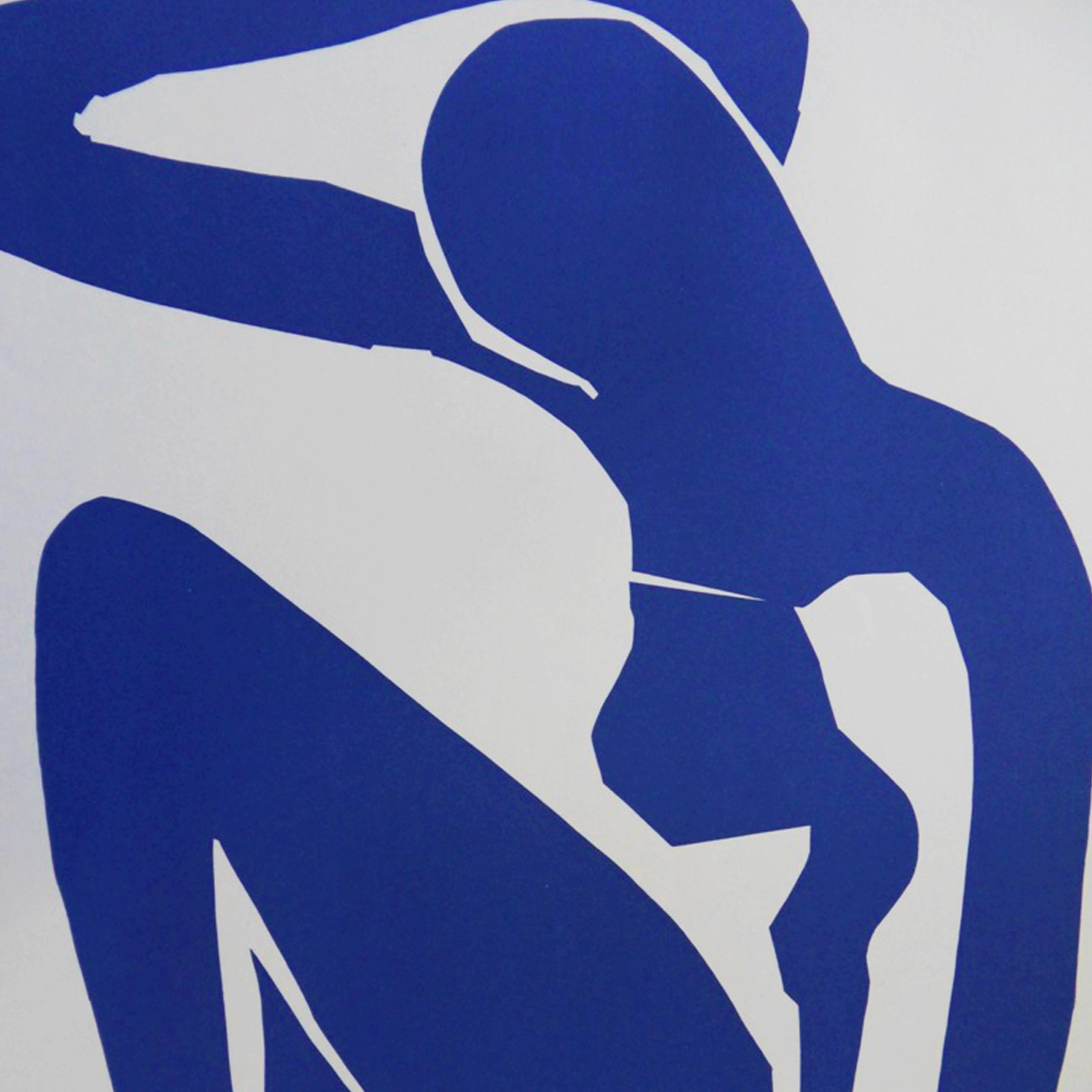 Late 20th Century Lithograph Poster of Henri Matisse, for Museum of Modern Art Ceret France, 1980