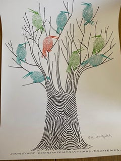 Lithograph ‘Printemps or Spring’ by Leo Kouper France artist proof