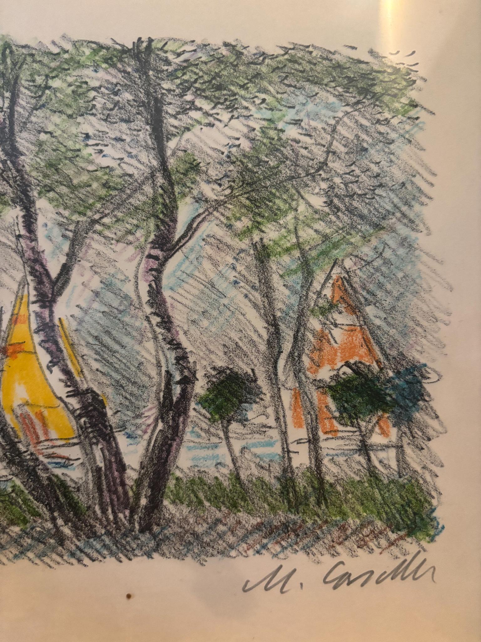 italien Lithographie 
