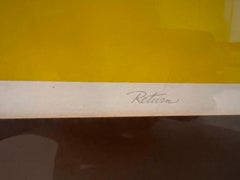 Litografía firmada y numerada por el artista listado Jerome Rettich Tenis "Retorno"