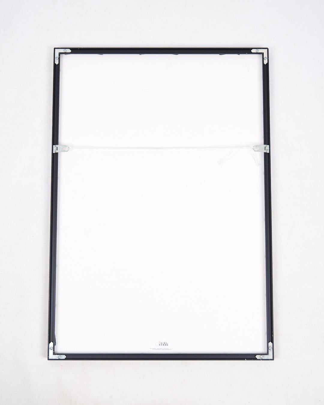 Lithographic Print In Black Frame Signed By Bjørn Wiinblad (Papier) im Angebot