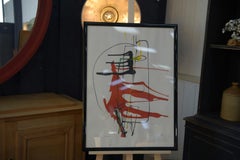 Lithographie art moderne Mendocino numéroté 44/250 signé RIVES XXème