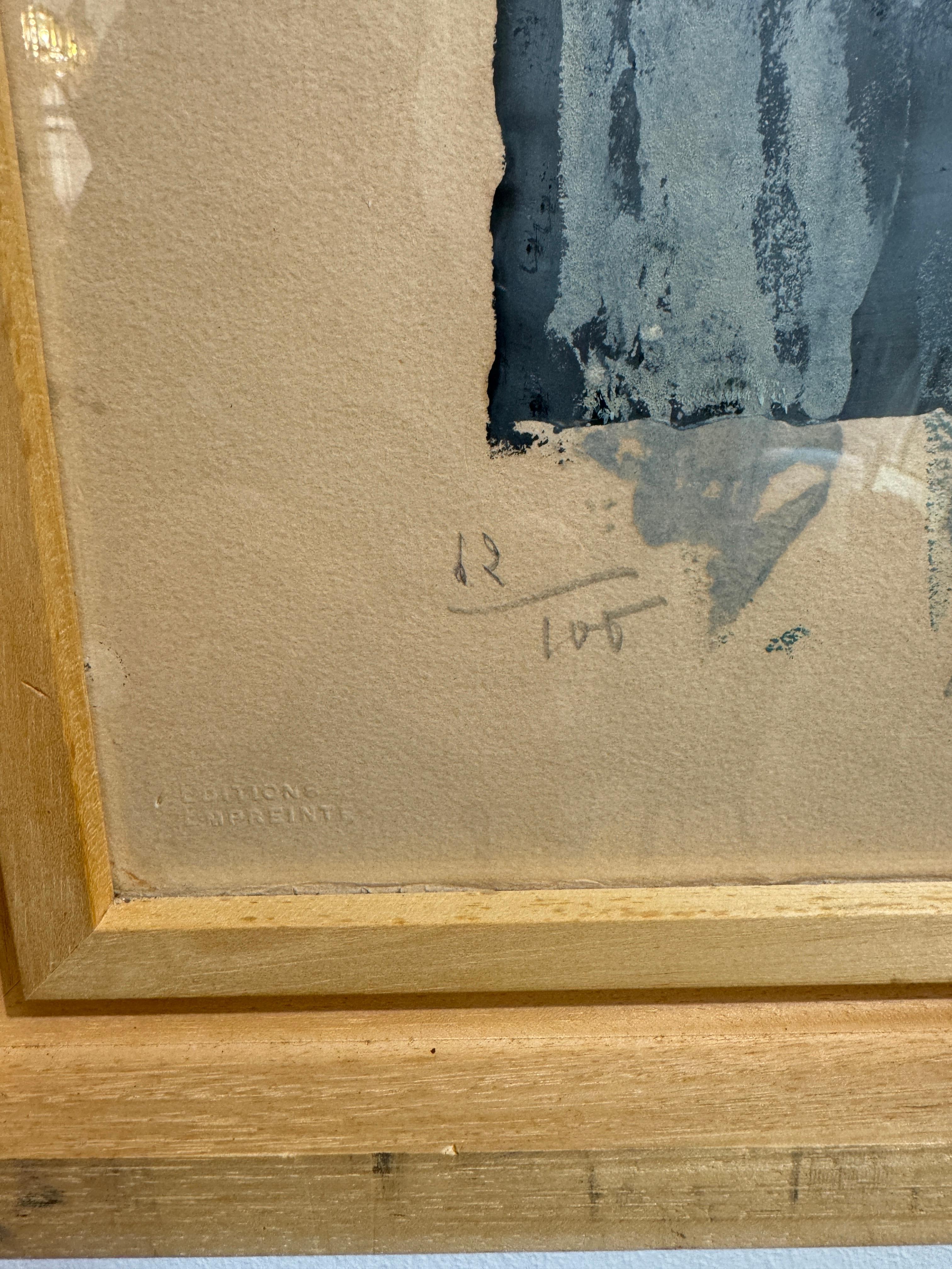 Lithographie “Compression” par César Baldaccini – Œuvre Signée im Angebot 6