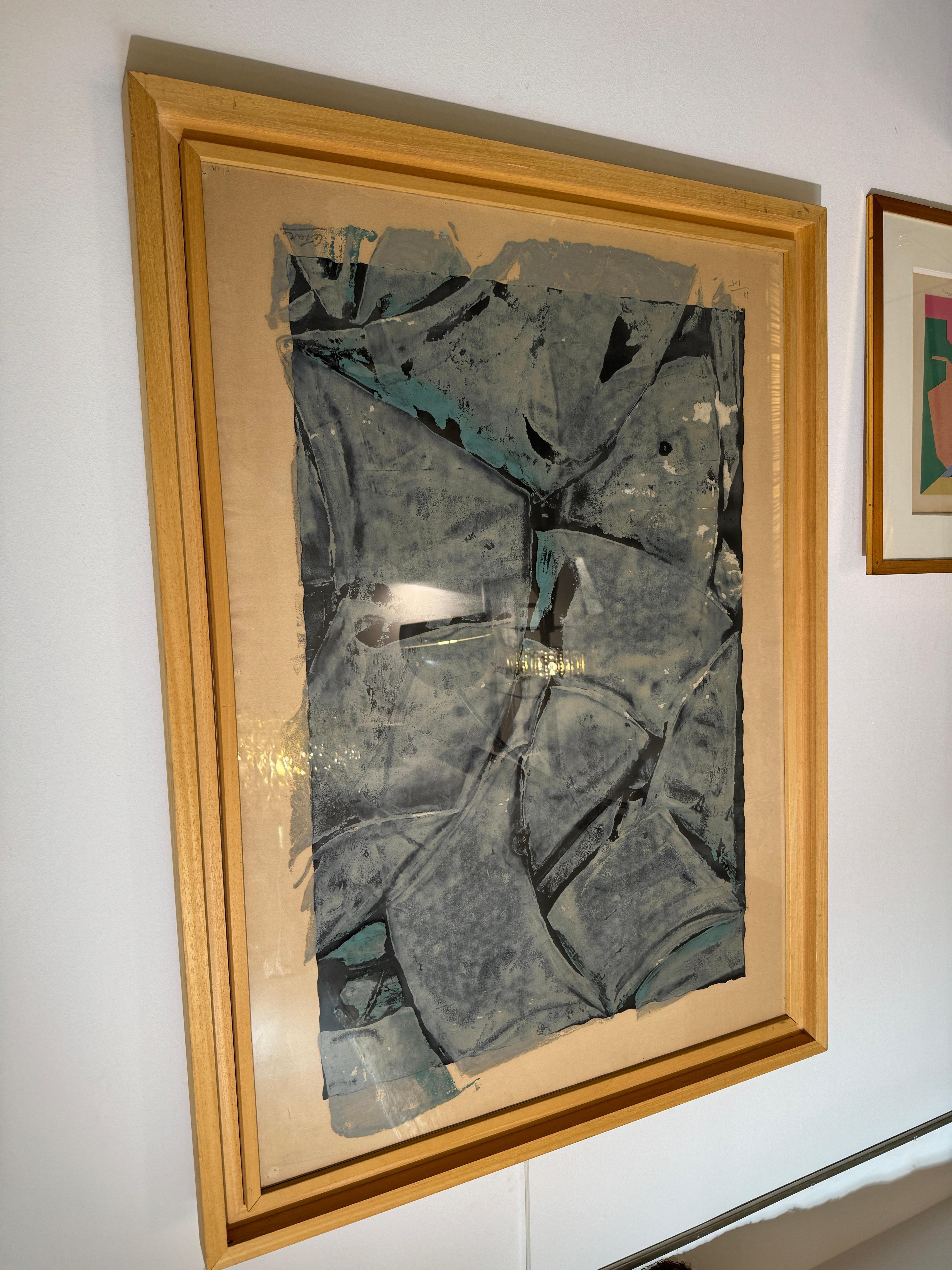 Lithographie “Compression” par César Baldaccini – Œuvre Signée (20. Jahrhundert) im Angebot
