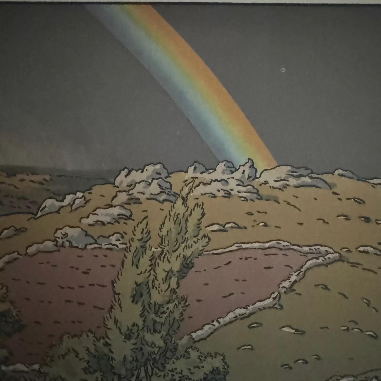 Lithographie von Henri Rivière La Féérie des Heures - L'Arc-en-Cie (Französisch) im Angebot