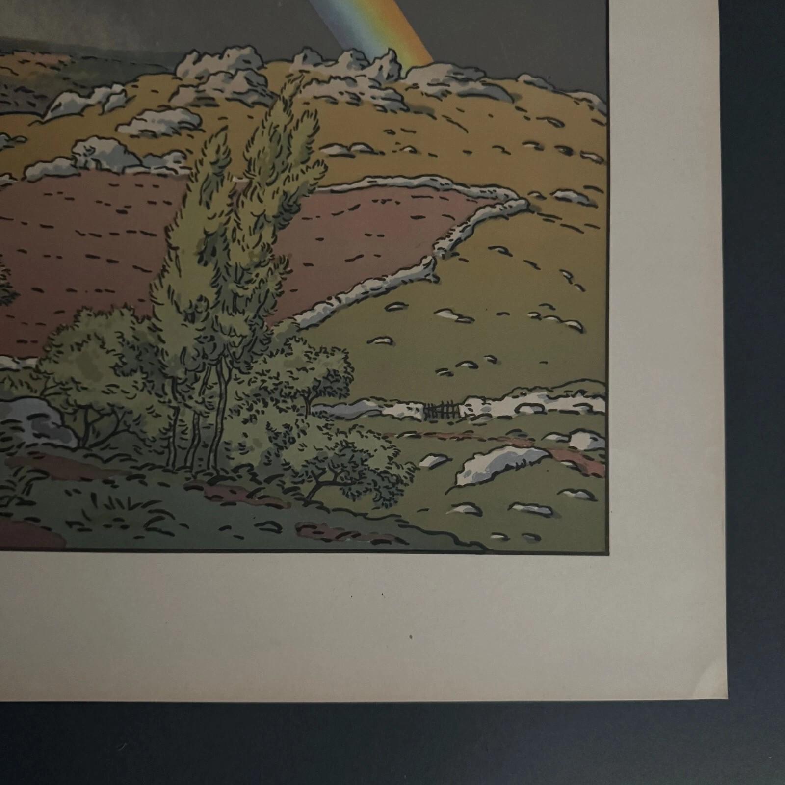 Lithographie von Henri Rivière La Féérie des Heures - L'Arc-en-Cie (20. Jahrhundert) im Angebot