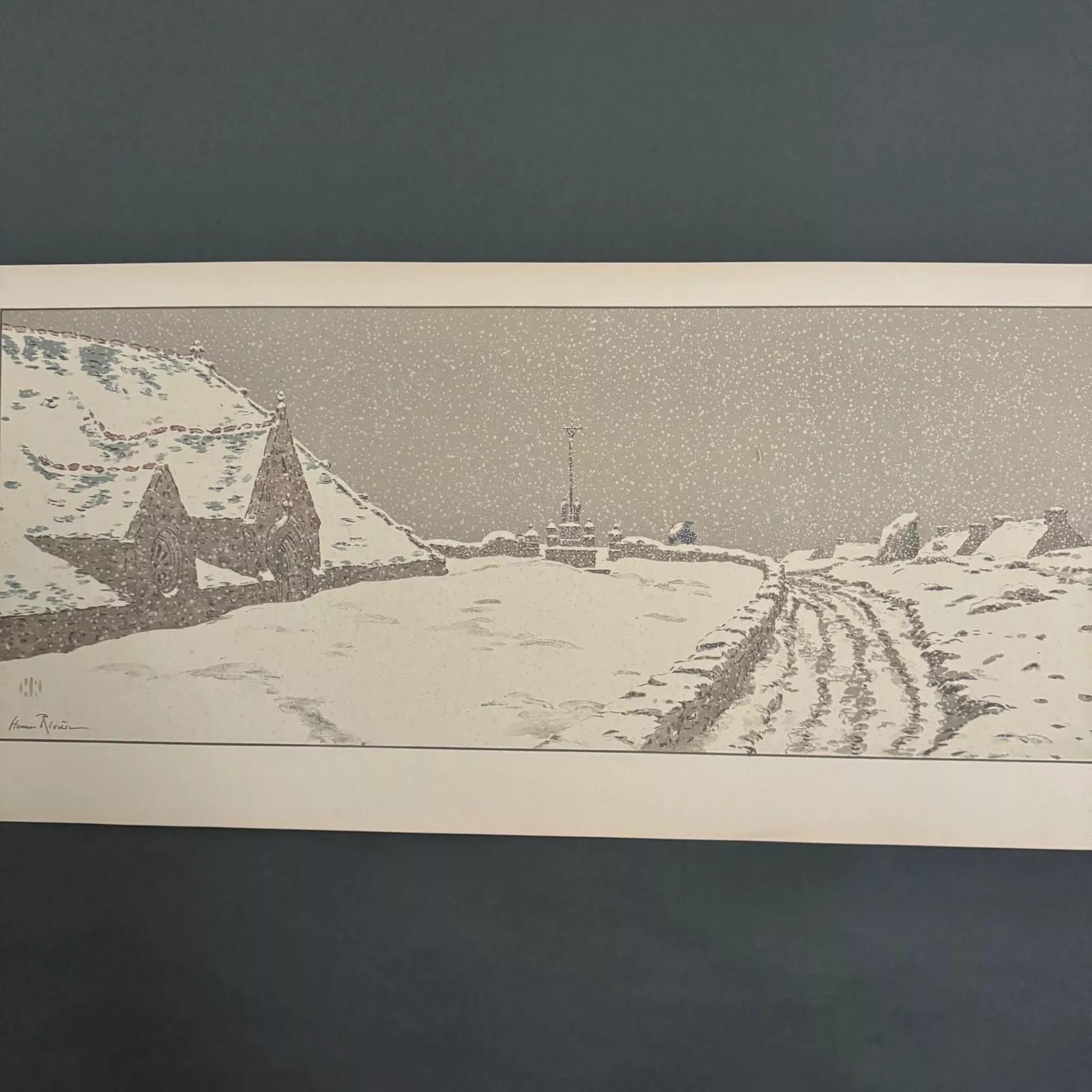 Authentique lithographie ancienne - signée

Cette lithographie, intitulée 