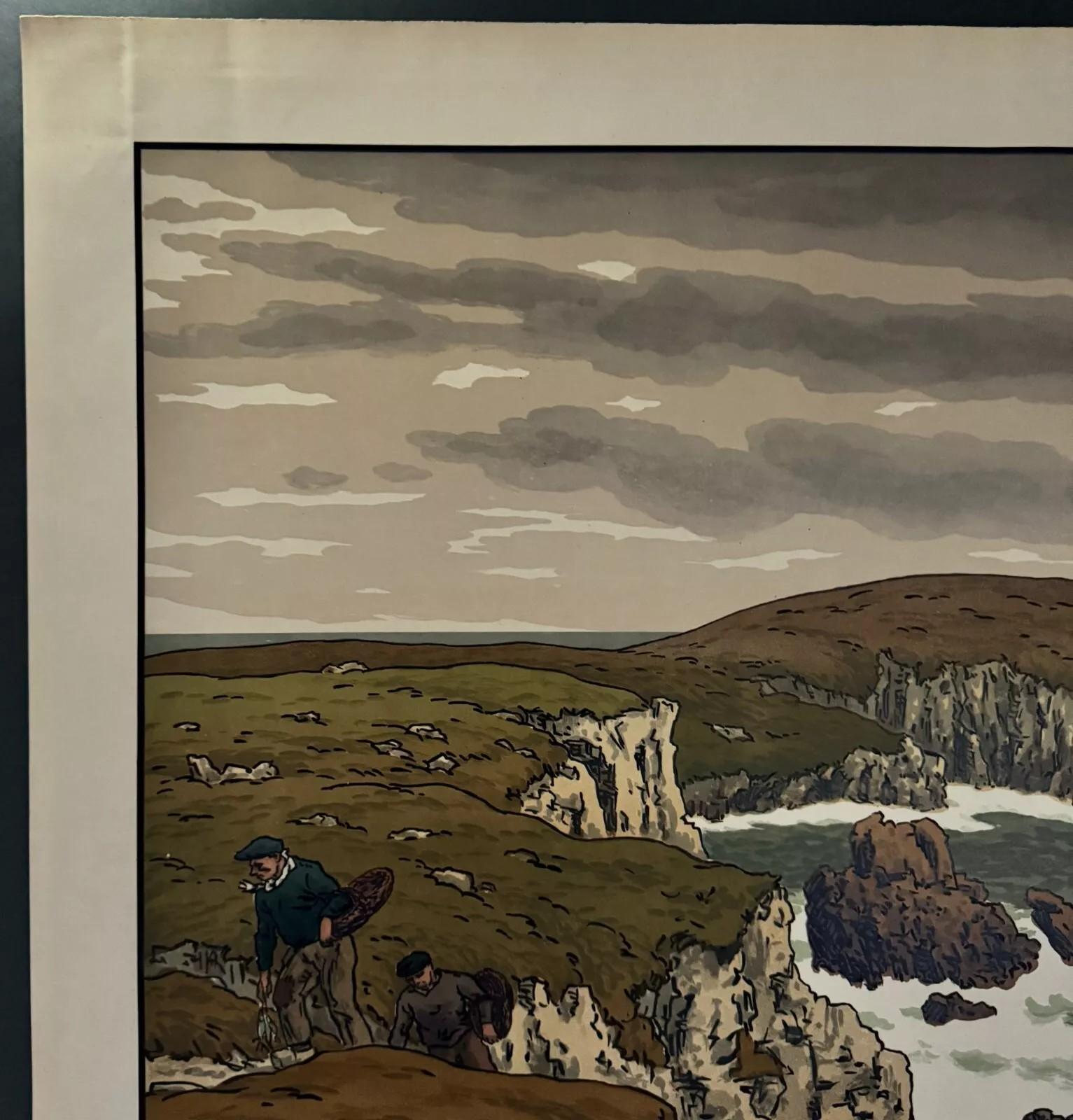 Authentic Antique Lithograph – Signed

This lithograph, “Les Aspects de la Nature – Le Cap,” is signed by Henri Rivière in the lower left corner. The artwork is authentic and dates from the early 20th century.

Margins: slightly bumped corners,