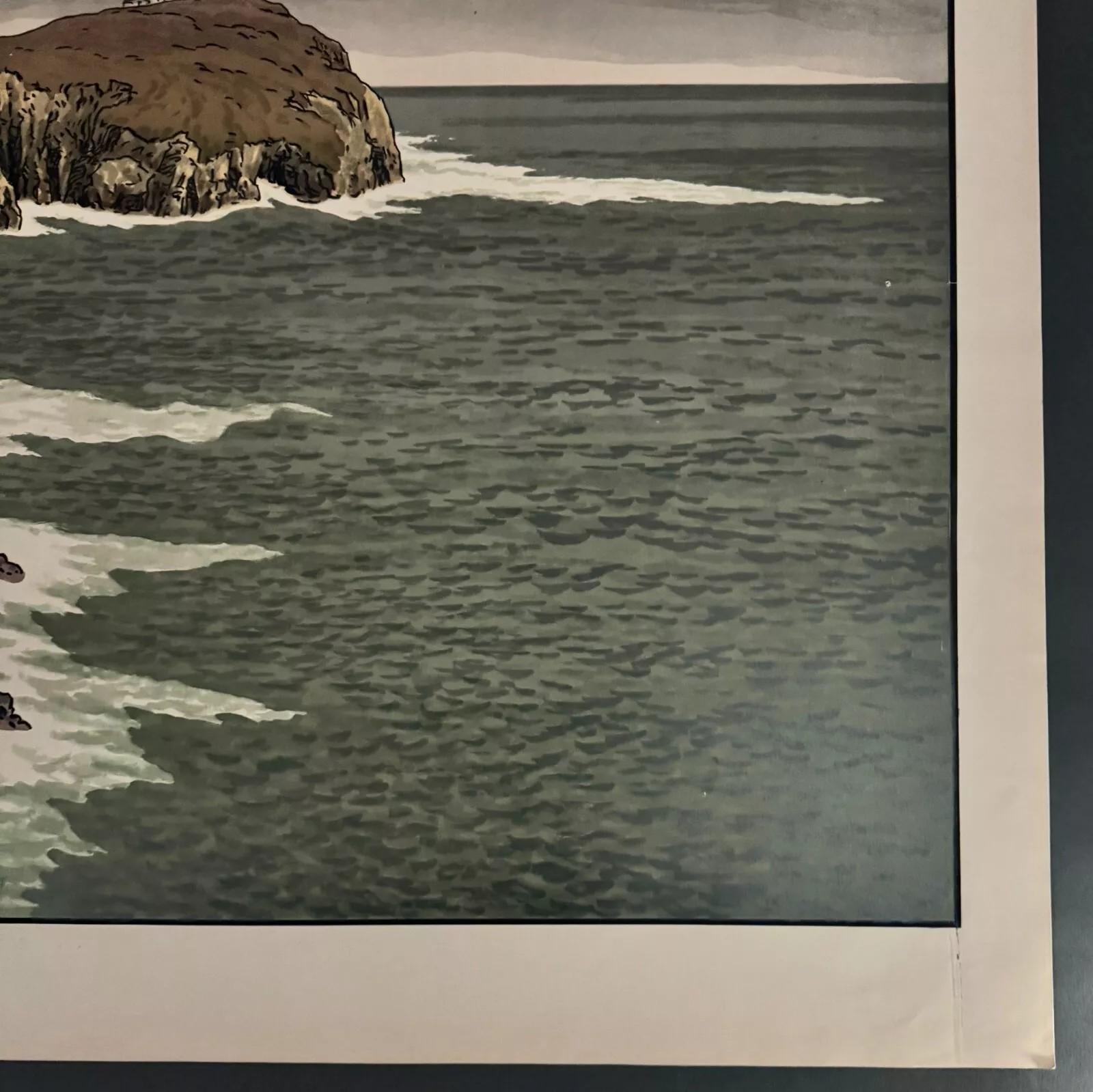 20th Century Lithograph by Henri Rivière - Les Aspects de la Nature - Le Cap For Sale