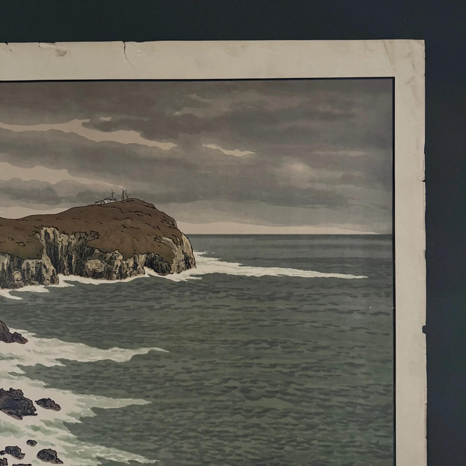 Lithographie von Henri Rivière Les Aspects de la Nature - Le Cap (20. Jahrhundert) im Angebot
