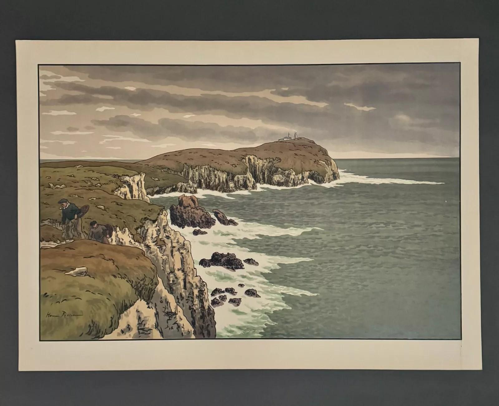 Lithograph by Henri Rivière - Les Aspects de la Nature - Le Cap For Sale 3