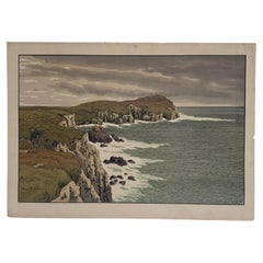 Lithographie par Henri Rivière Les Aspects de la Nature - Le Cap