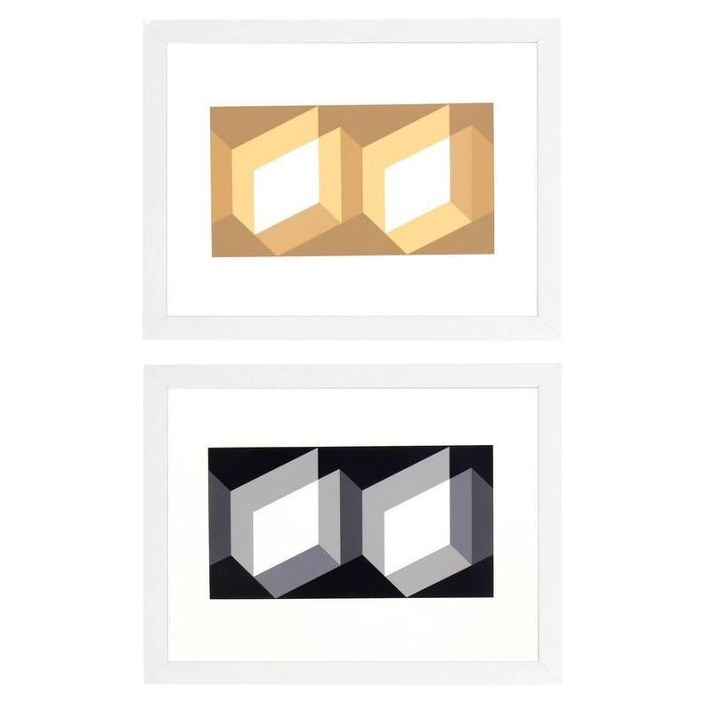 Lithographs by Josef Albers from Formulation and Articulation