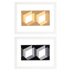 Lithographs by Josef Albers from Formulation and Articulation