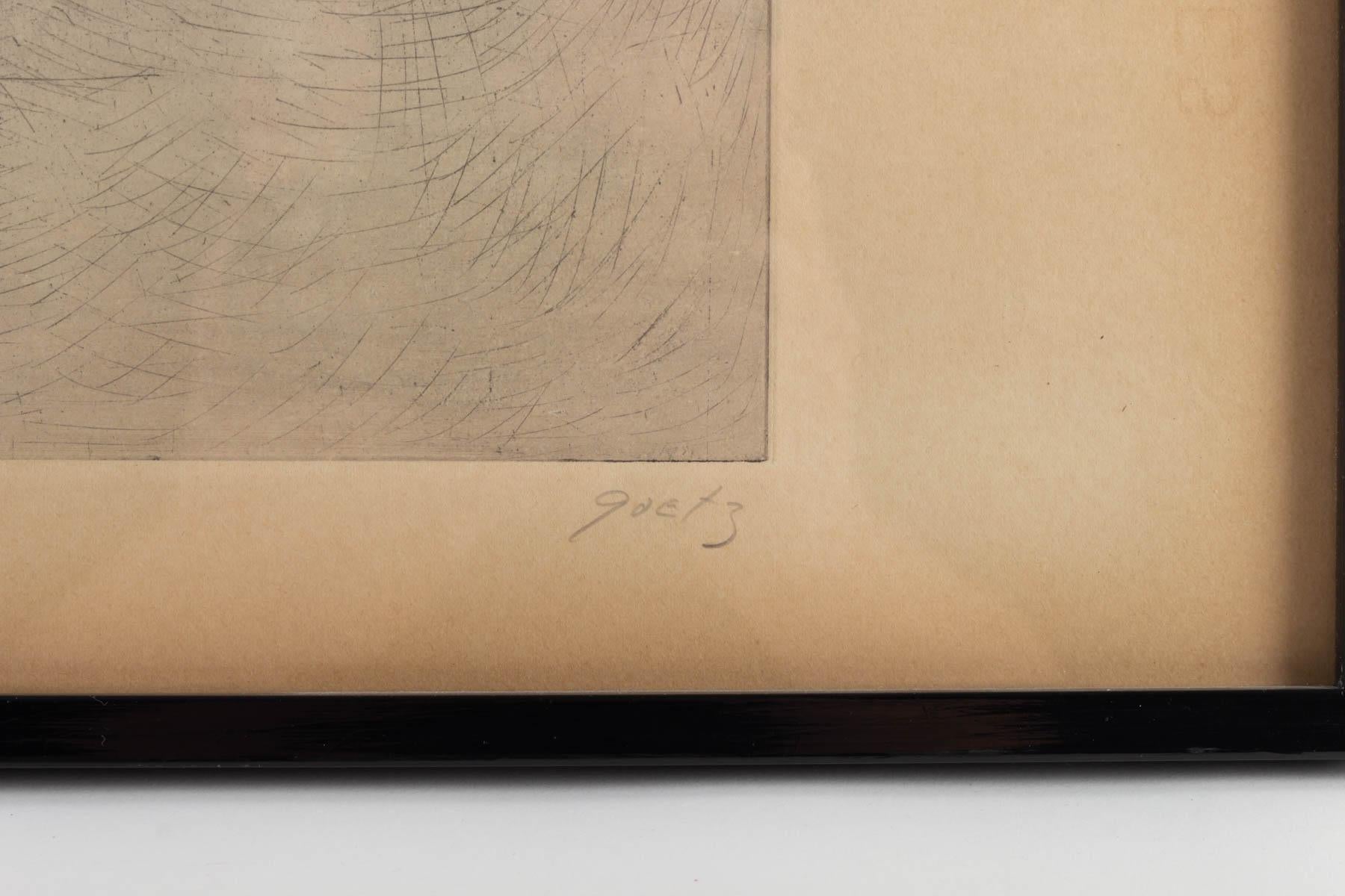 French Lithography by Henri Goetz