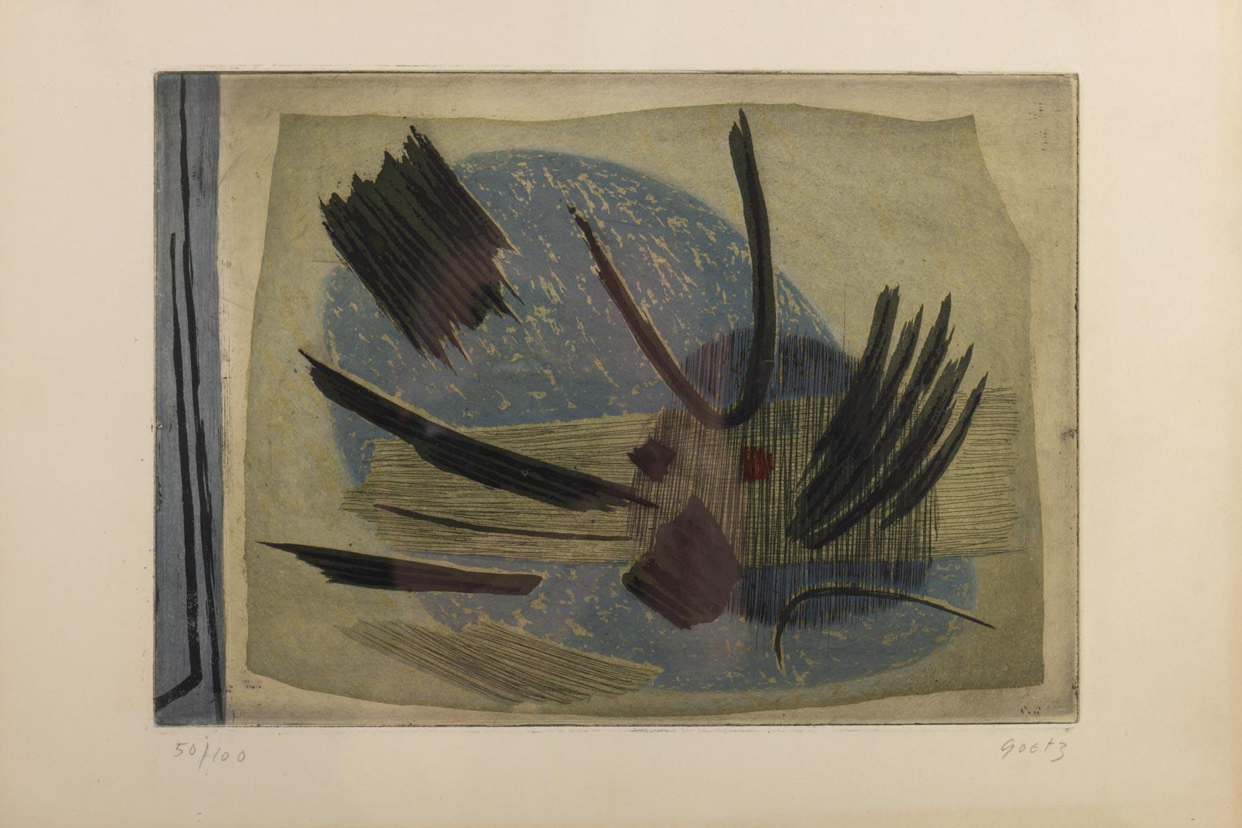 Pressed Lithography by Henri Goetz