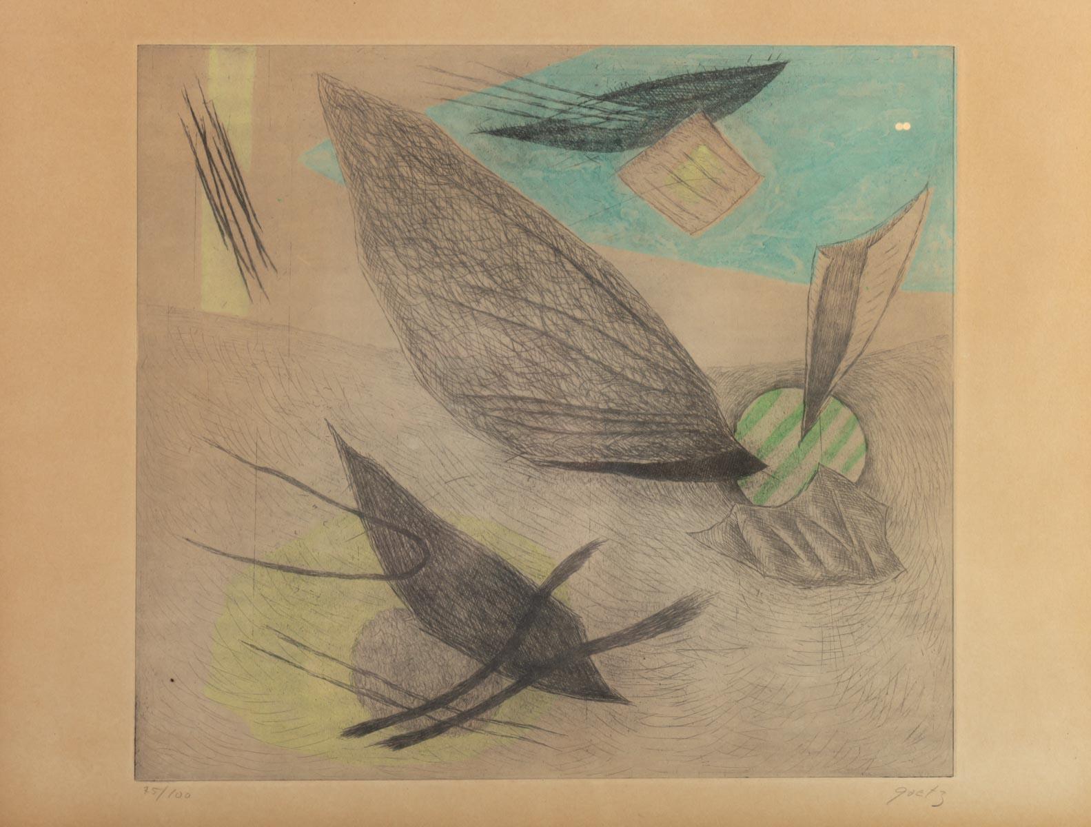 Pressed Lithography by Henri Goetz