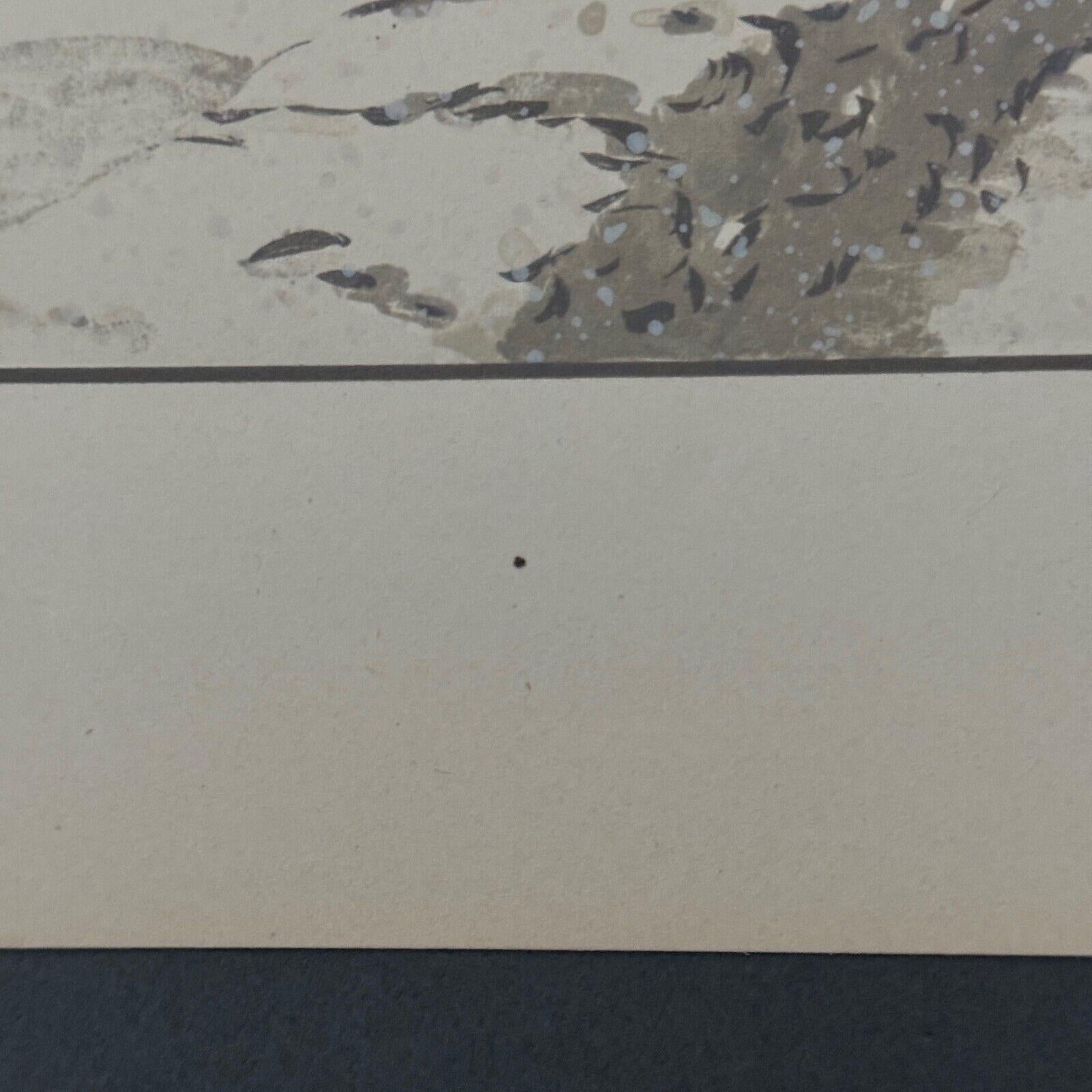 Litografía de Henri Riviere El Encanto de las Horas - La Nieve en Bueno estado para la venta en NANTES, FR