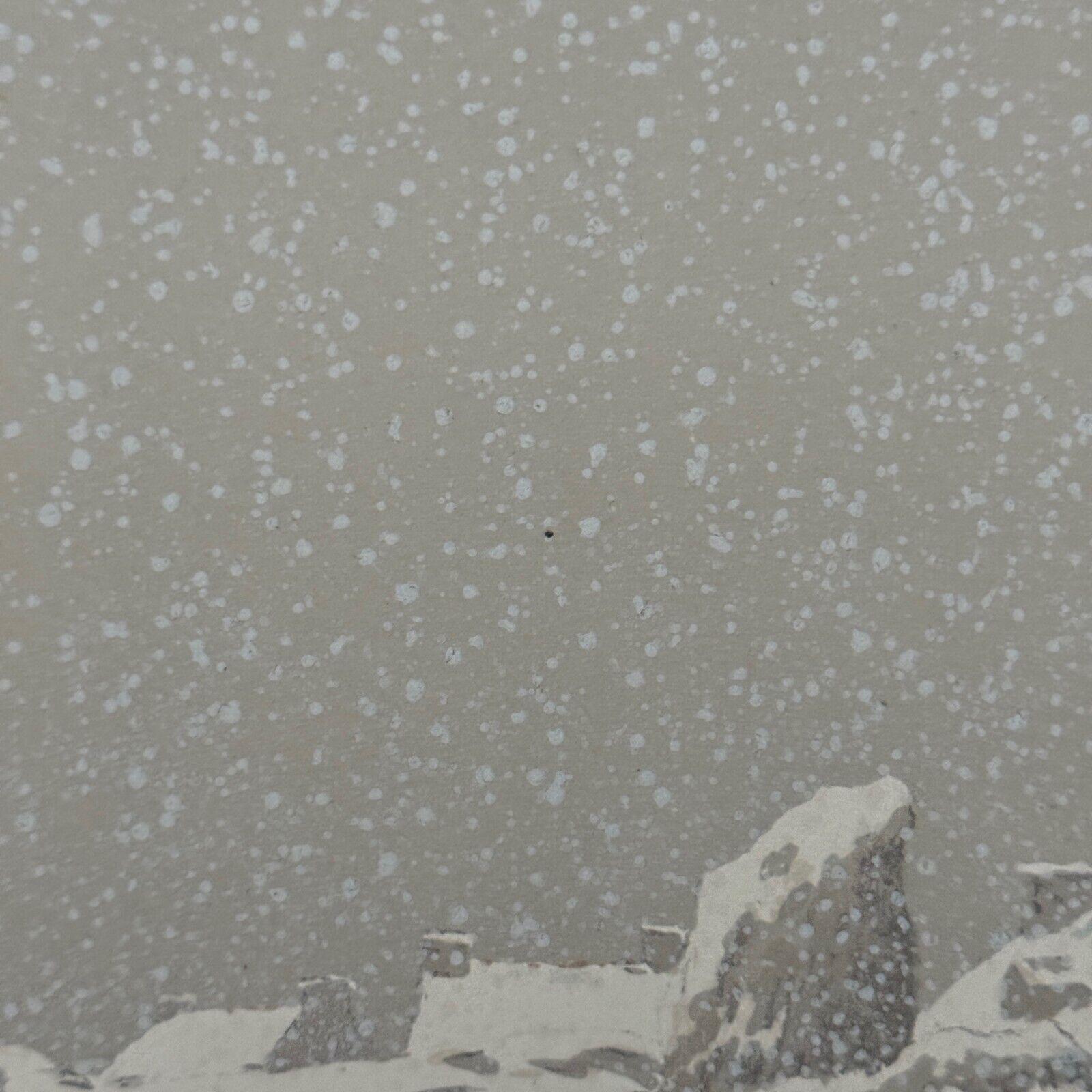Litografía de Henri Riviere El Encanto de las Horas - La Nieve principios del siglo XX en venta