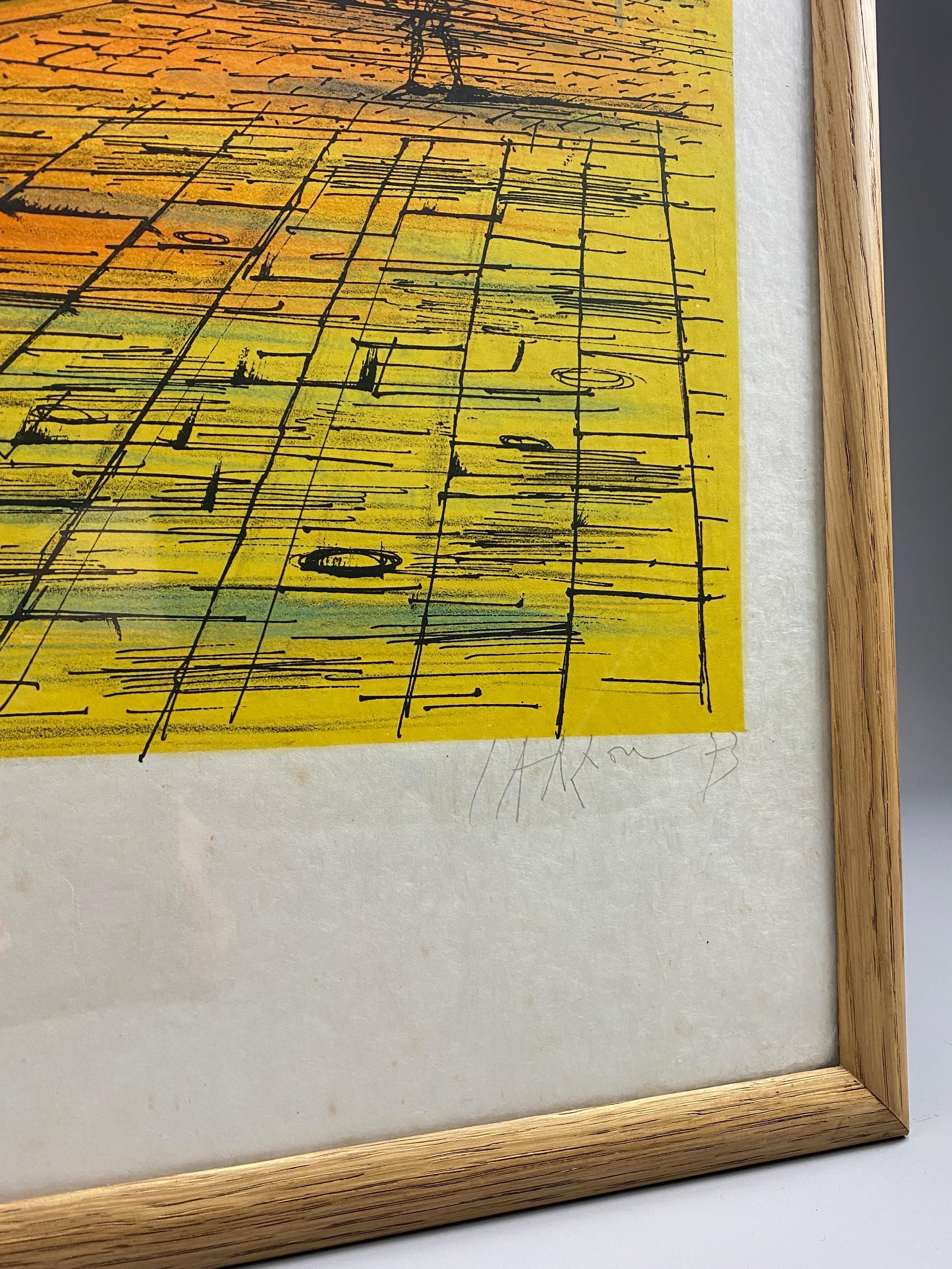 Vive la magia de Venecia a través de los ojos de Jean Cartou

Adéntrate en la belleza intemporal de Venecia con esta impresionante litografía de 1973 de Jean Cartou, realizada en delicado papel japonés. Esta obra capta la esencia de los encantadores