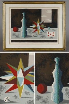 Lithography by Jean Picart Le Doux on Japanese paper
