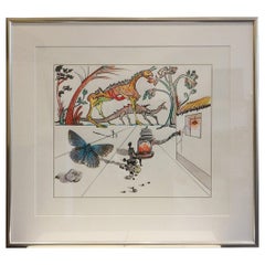 Die Lithografie von Salvador Dali für „Kohle Morgen / Kohle Morgen“