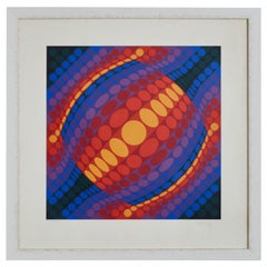 Lithografie von Vasarely