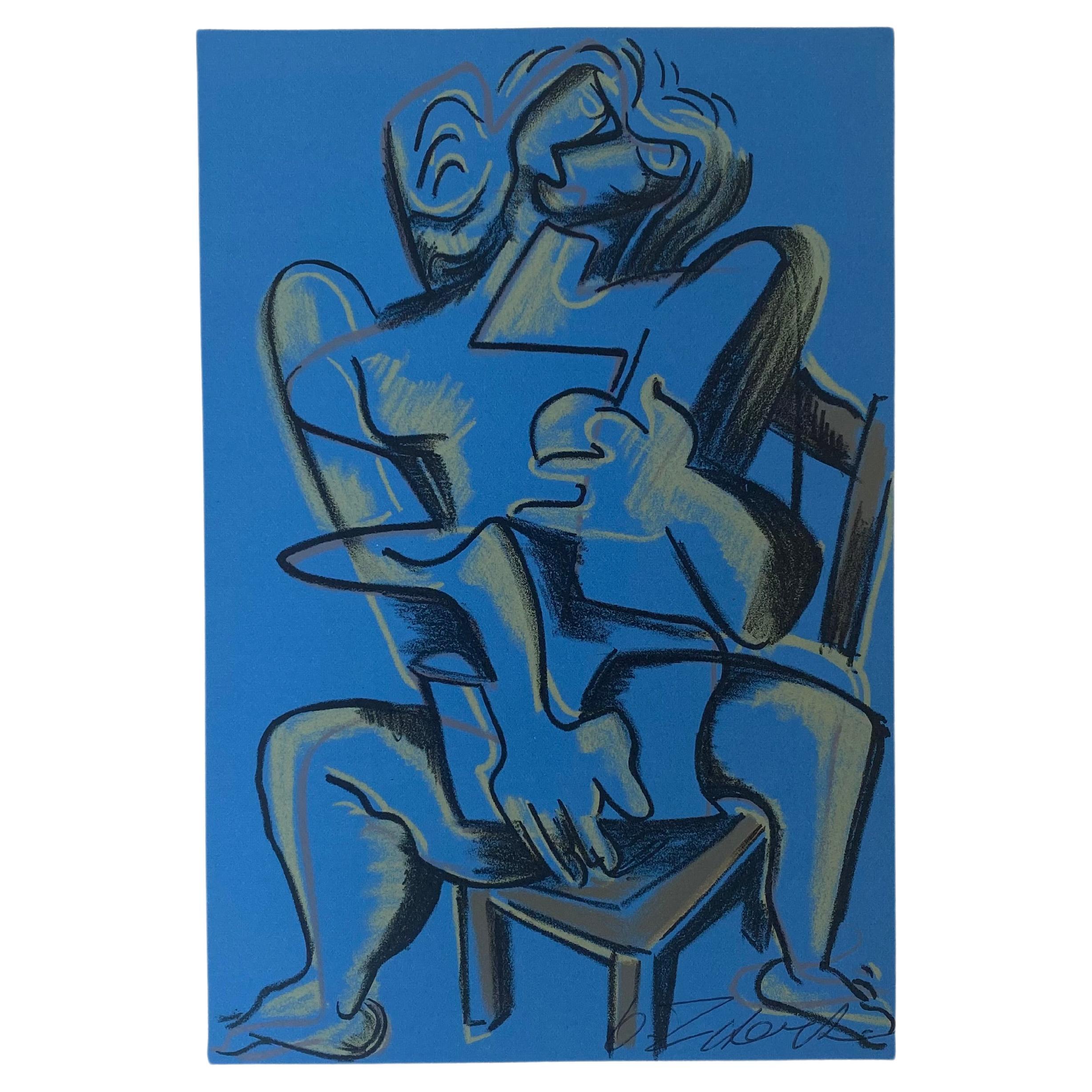 Lithography "The Works of Hercules", Zadkine For Sale