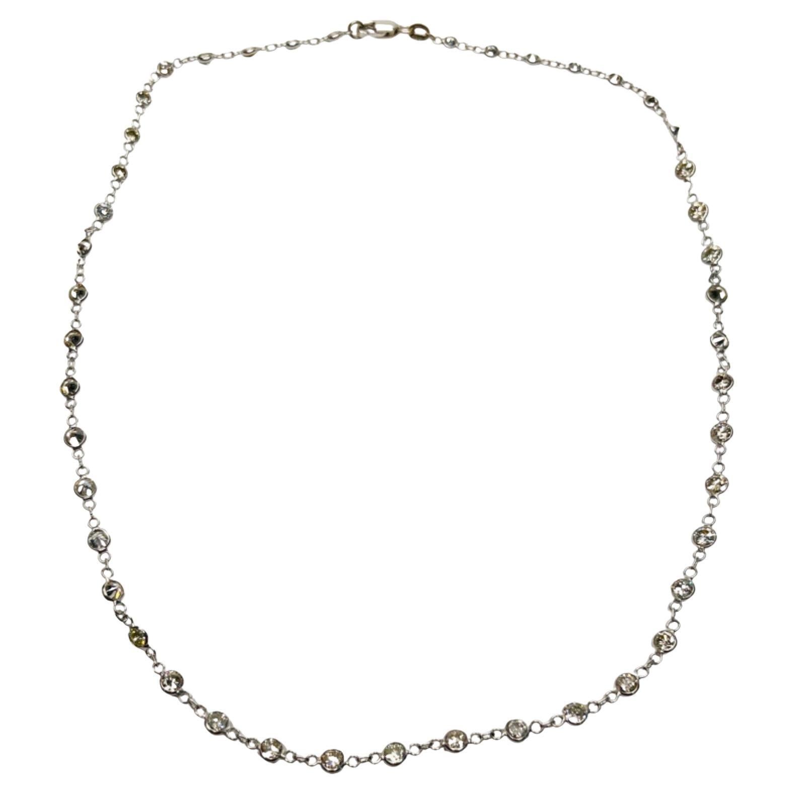thumbnail image 2 of Vintage 18K Gold Plated Necklace – Red Gemstone With White Zircon & Crystal Accents 2 of 5