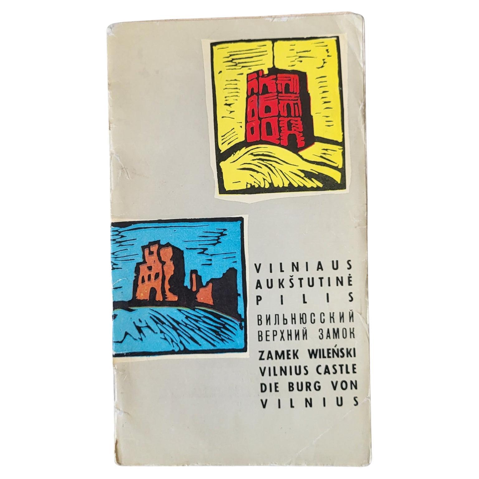Lithuanian SSR Delight: Vintage Thin Book - 'Vilnius Upper Castle  1J10