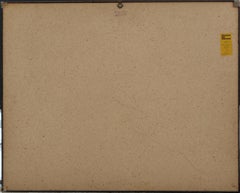 Lithographie en couleurs "Cheval et cavalier", 1965