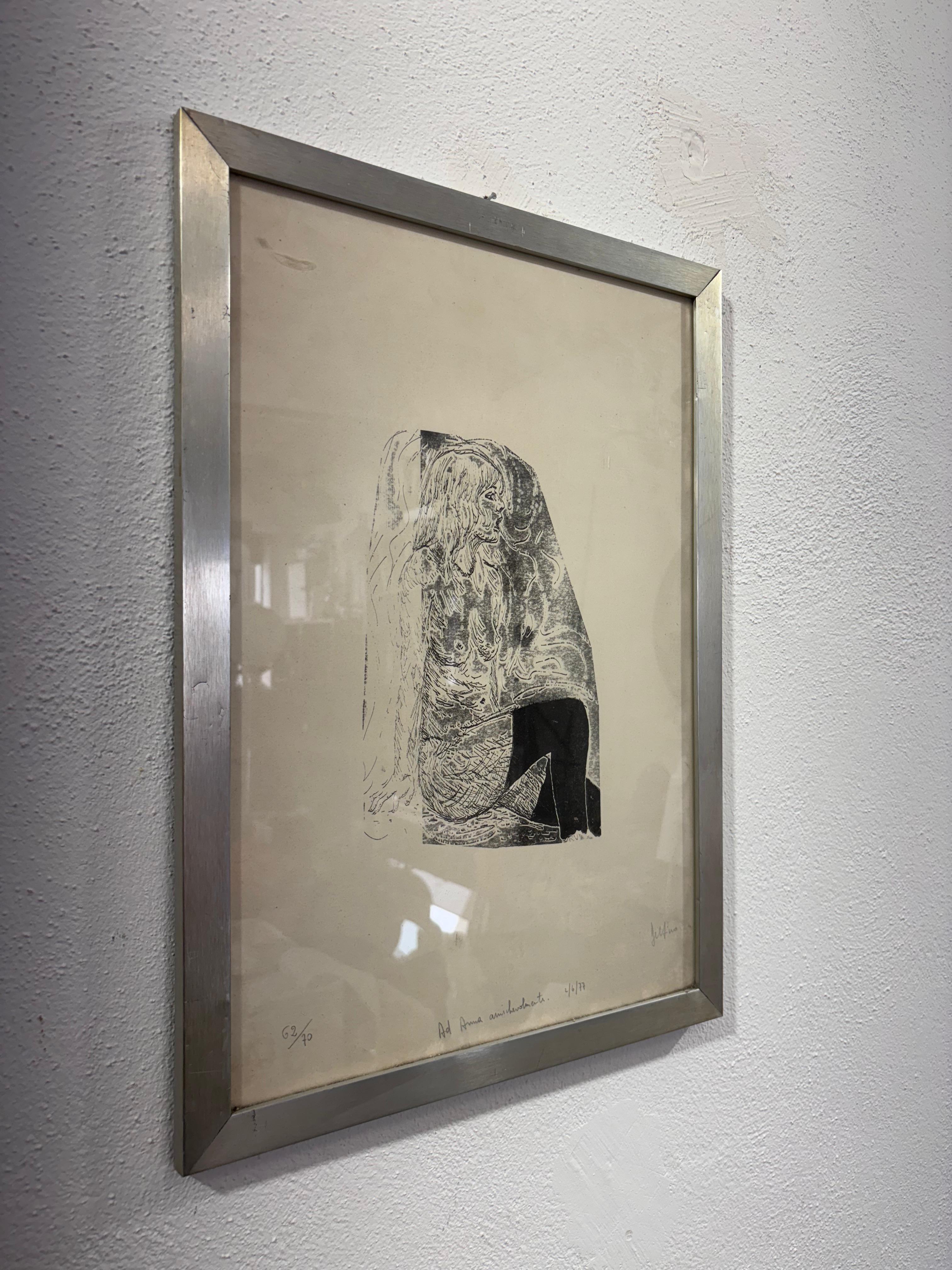 Litografía Perfil de Donna Delfino Pintora Múltiple 62/70 1977.


Medidas:

Altura 54 cm

Anchura 39 cm


Litografía sobre papel


En buen estado de conservación, signos de tiempo debido al uso y la edad presentes. (Ver foto)
