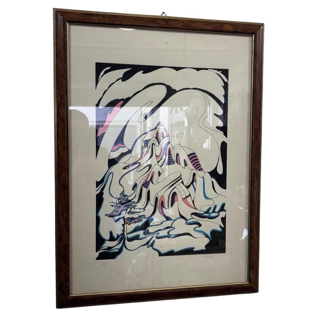Litografía Tiblot 45/75 técnica mixta múltiple sobre papel en venta