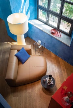 Litos Modular Sofa in Leather by Sebastian Herkner for Cappellini