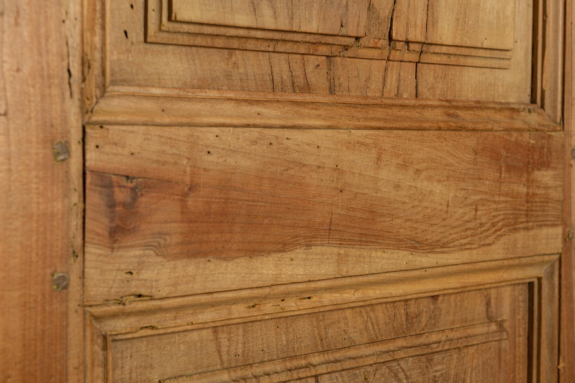 Poplar Wooden Panel with Little Ancient Italian Door For Sale