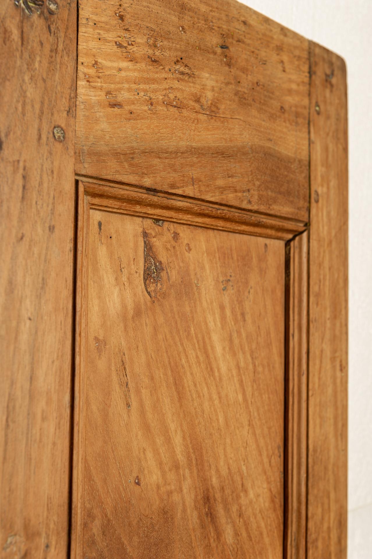 Wooden Panel with Little Ancient Italian Door For Sale 1