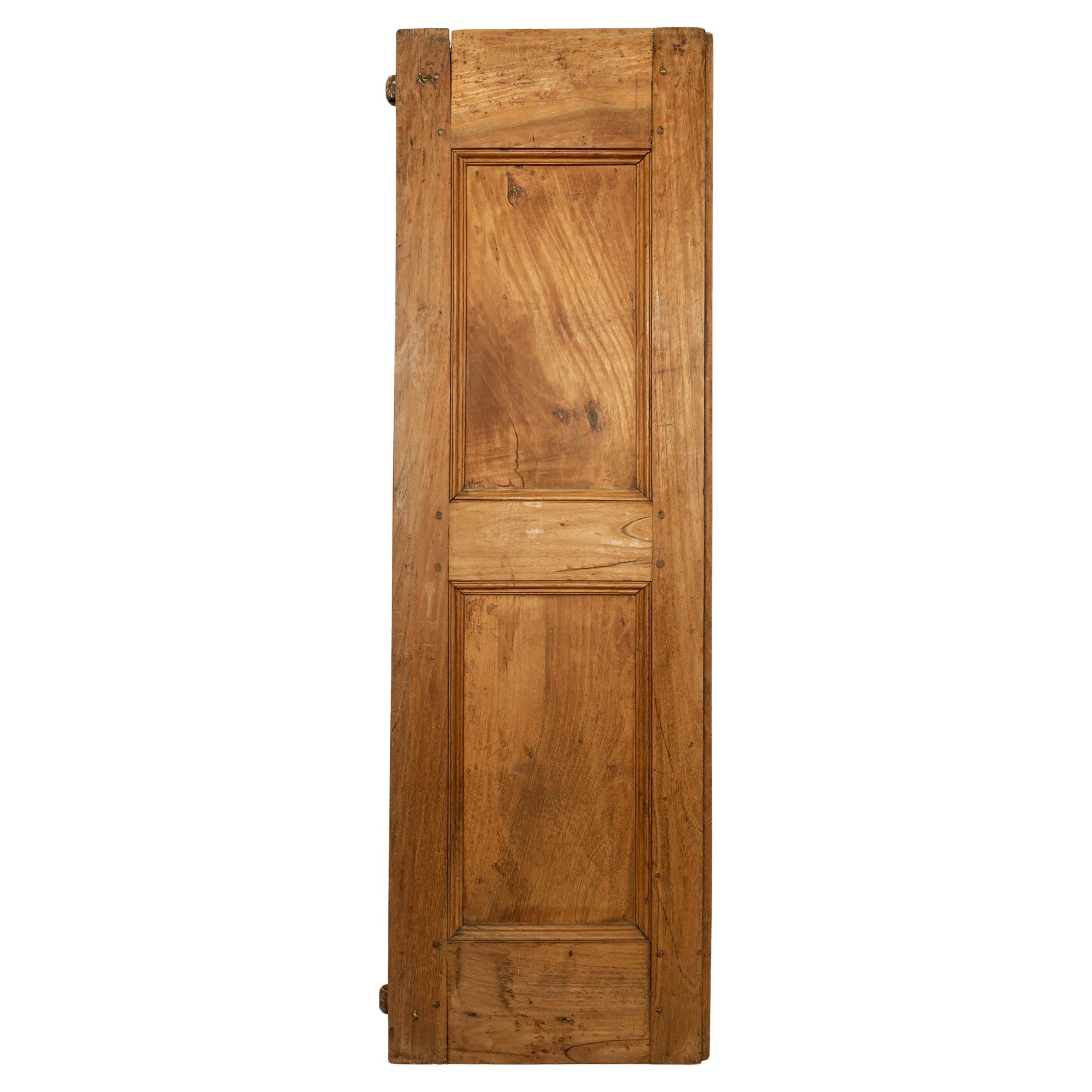 Wooden Panel with Little Ancient Italian Door