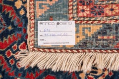 Antique Shirvan Rug, Hand-Knotted Wool, Early 20th Century, Caucasus