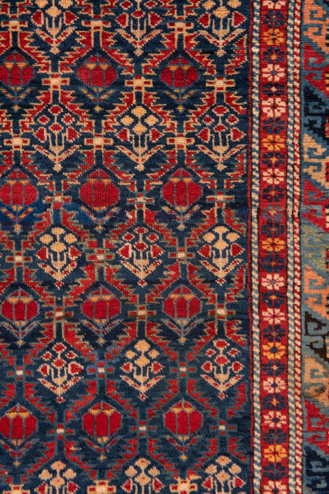 Hand-Knotted Little Antique Shirvan Rug For Sale