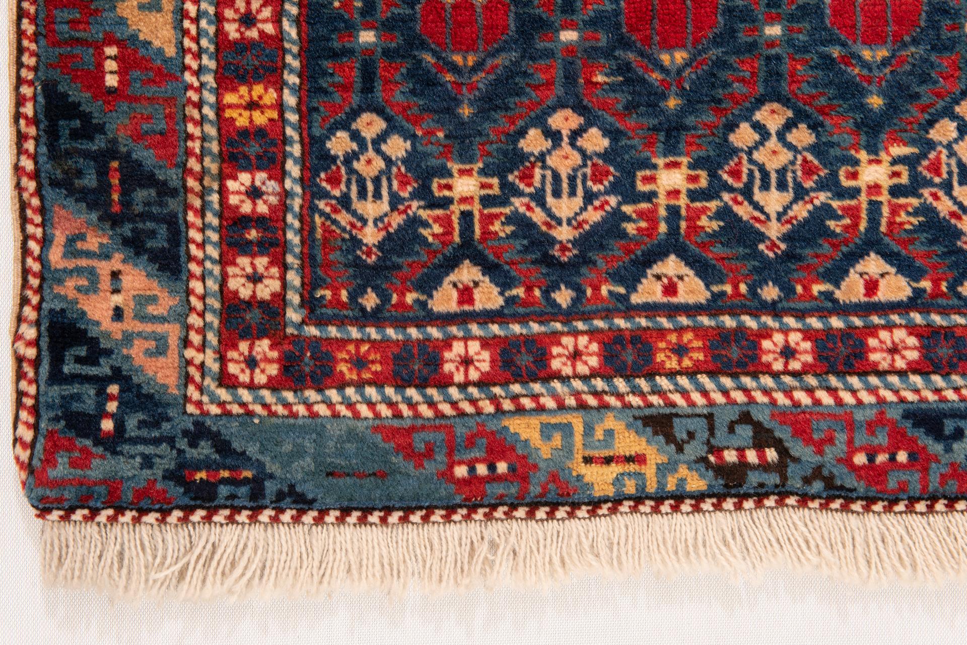 Wool Little Antique Shirvan Rug For Sale