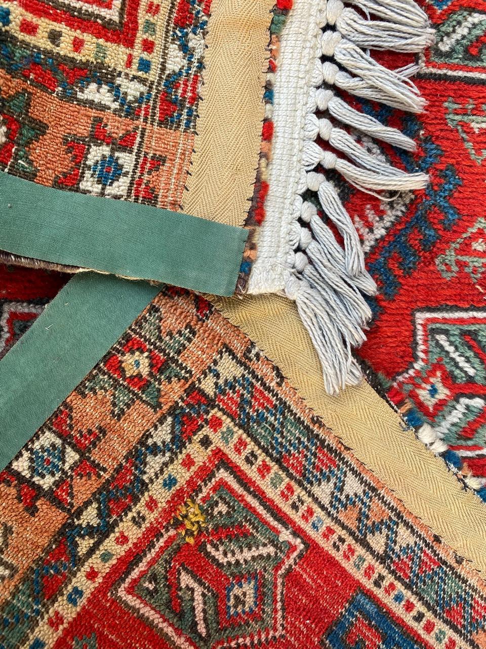 Petit tapis turc ancien Yastik en vente 3