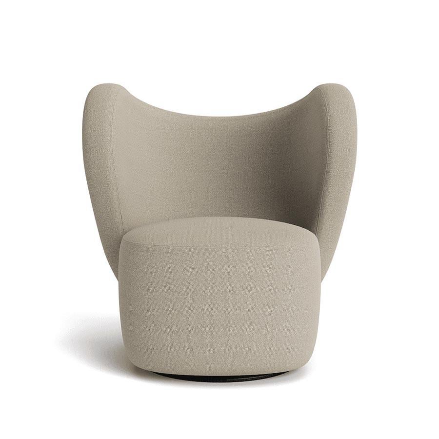 Contemporary 'Little Big Chair' Swivel Armchair by Norr11, Hallingdal 220 For Sale