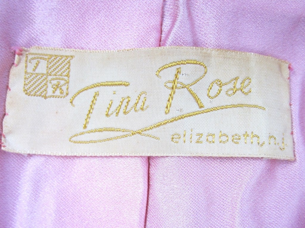 Little Black Dress Taffeta 1960s w/  Bolero Jacket Tina Rose  For Sale 3